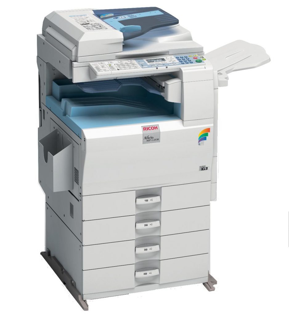 Đổ mực máy photocopy Ricoh