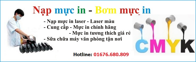 Đổ mực máy in tai nhà Hà Nội