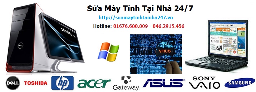 Sửa máy tính tại nhà Xuân Diệu