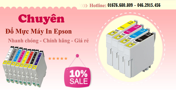 Đổ mực máy in Epson tại Hà Nội