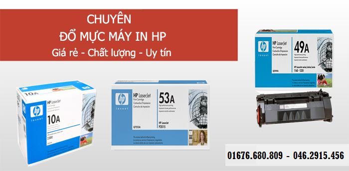 Đỏ mực máy in HP tại Hà Nội