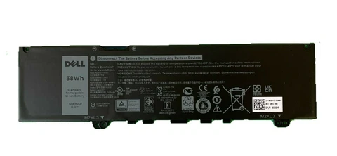 Pin Laptop Dell Inspiron 13-7000, N7370, N7373, N7380, P83G, V5370, F62G0, 38Wh-Zin